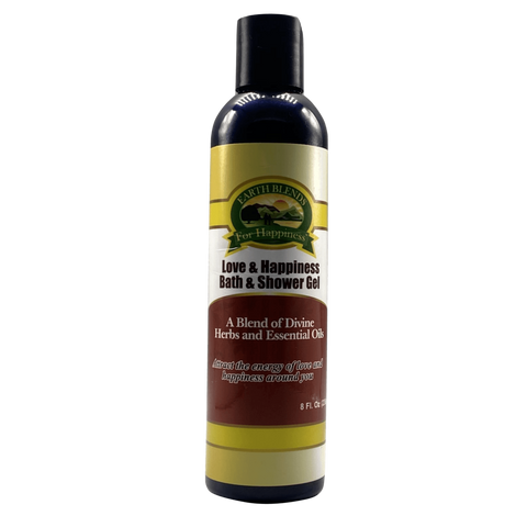 Buy Online High Quality and Pure Organic Love & Happiness Bath & Shower Gel 8oz - Earth Blends for Happiness