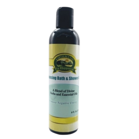 Buy Online High Quality and Pure Organic Spiritual Cleansing Bath & Shower Gel 8oz - Earth Blends for Happiness