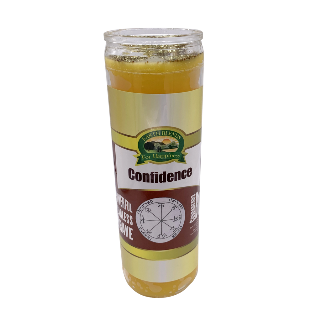 Happinessblends Spelled and conjured Confidence Candle will raise your vibration and draw in universal magic.