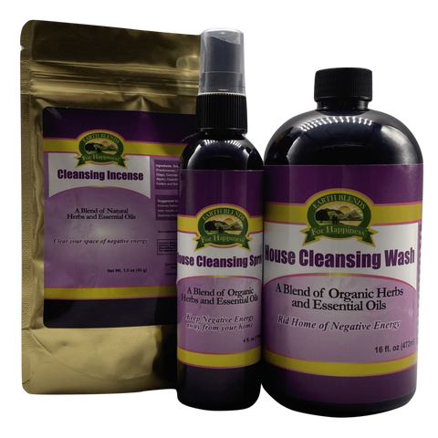 Earth Blends for Happiness Cleansing Incense, Incense burner, charcoal, Earth Blends for Happiness House Clearance Spra