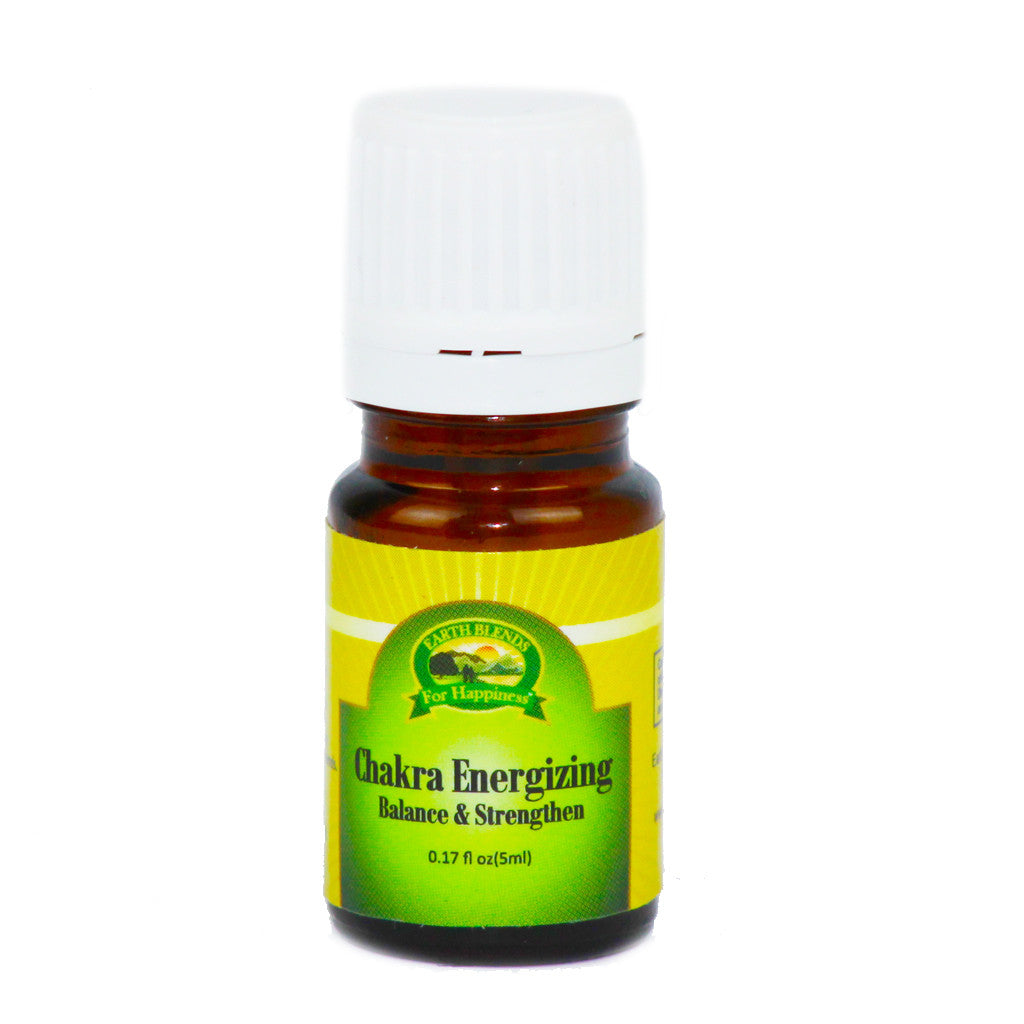 Buy Online High Quality and Pure Organic Chakra Energizing Oil - Earth Blends for Happiness