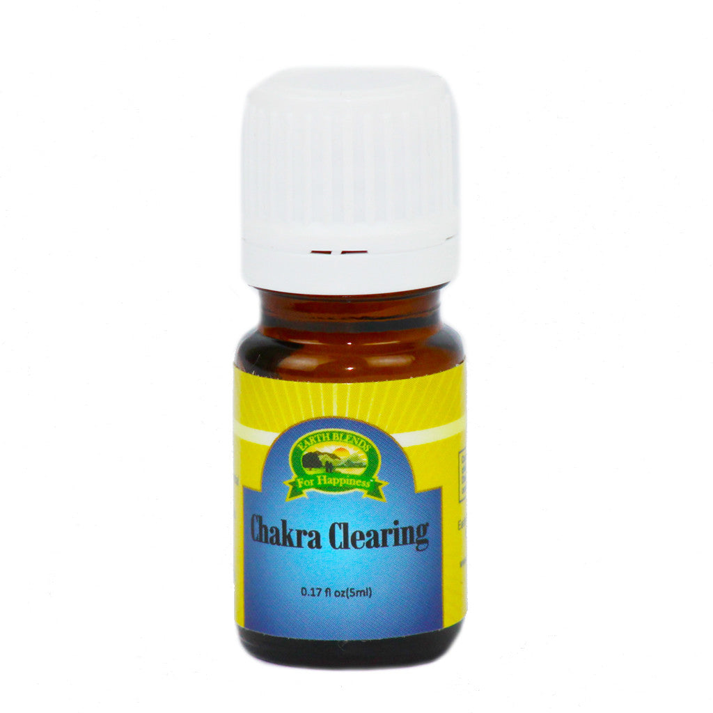 Buy Online High Quality and Pure Organic Chakra Clearing Oil - Earth Blends for Happiness
