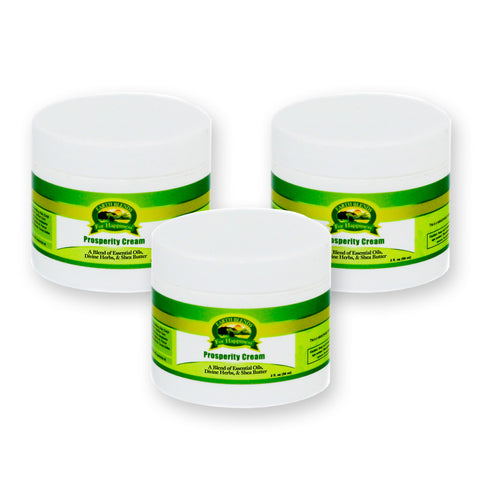 Buy Online High Quality and Pure Organic 3 Prosperity Cream 20z - Earth Blends for Happiness
