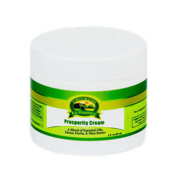 Buy Online High Quality and Pure Organic Prosperity Cream 2oz - Earth Blends for Happiness