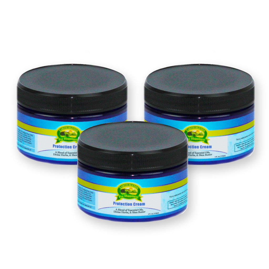 Buy Online High Quality and Pure Organic 3 Protection Cream 4oz - Earth Blends for Happiness